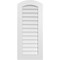 Ekena Millwork Arch Top Surface Mount PVC Gable Vent: Functional, w/ 3-1/2"W x 1"P Standard Frame, 18"W x 42"H GVPAR18X4201SF - alternate 1